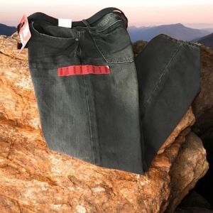 LEE Jeans slim  Vintage 33x30 NWT pre washed black faded nice jeans …nic…